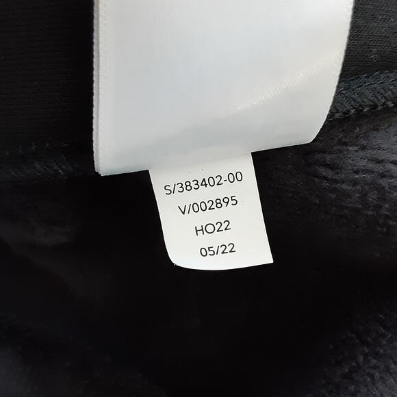 Athleta Cozy Karma Twist Neck Sweatshirt Black Womens XS Thumb Holes Athleisure - Picture 9 of 13